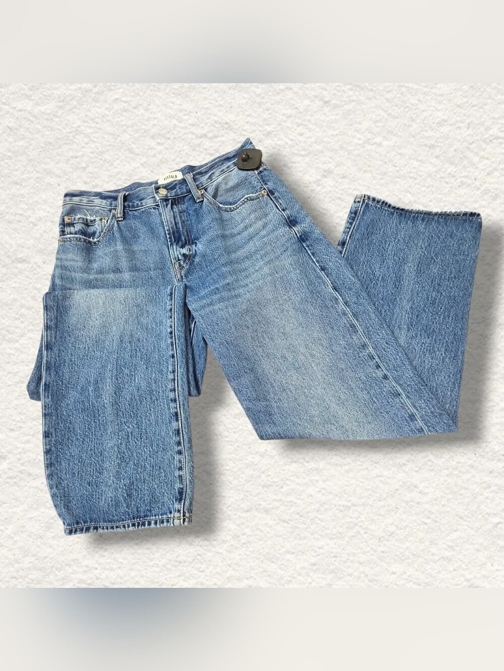 pistola Medium Wash Straight Leg Jeans